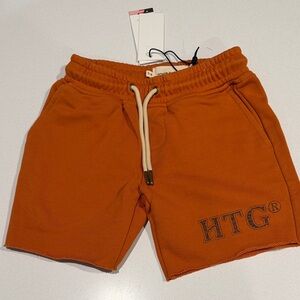 Kids Orange Shorts